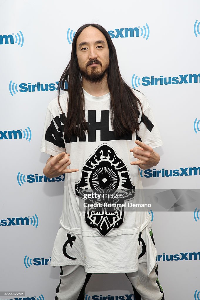 Celebrities Visit SiriusXM Studios - April 24, 2014