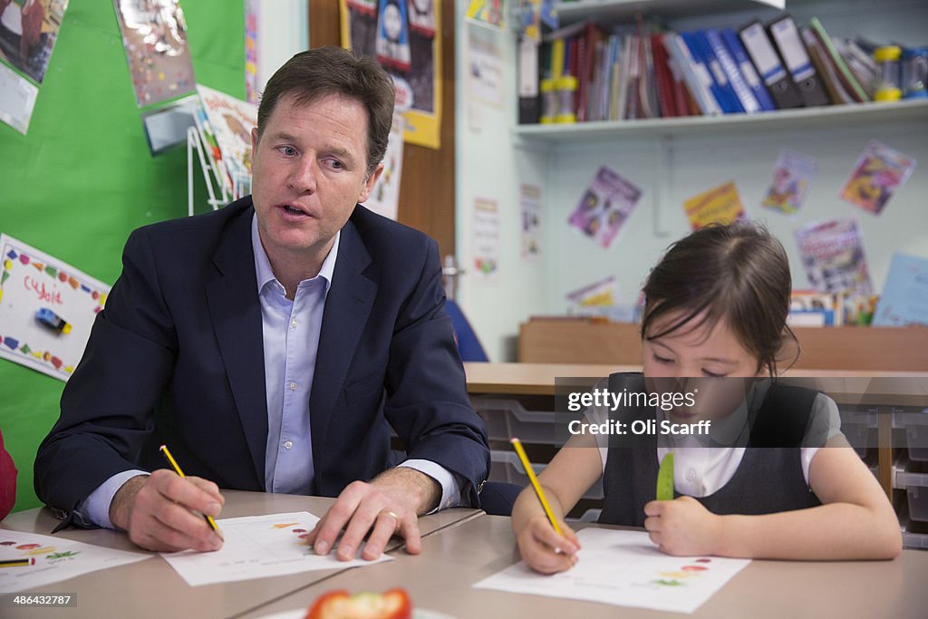 Nick Clegg To Launch European Election Campaign