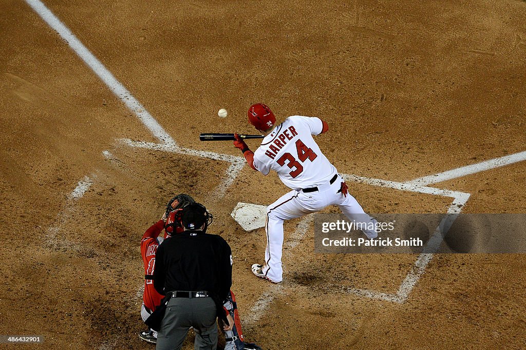 Los Angeles Angels of Anaheim v Washington Nationals