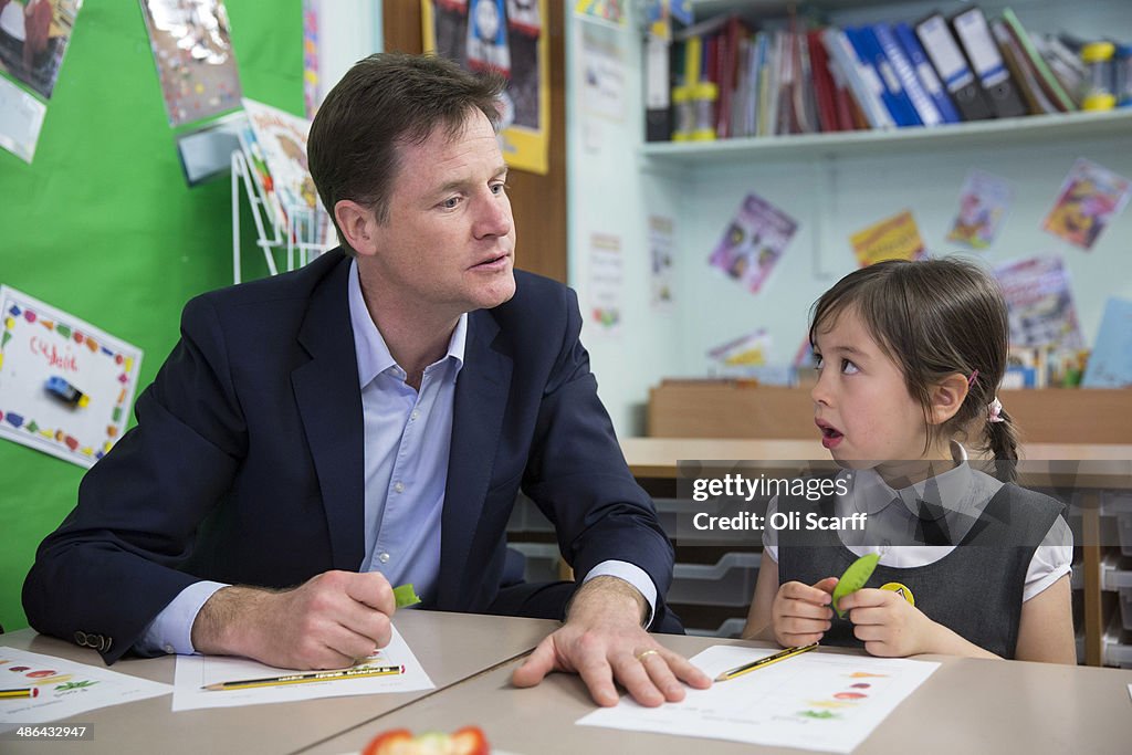 Nick Clegg To Launch European Election Campaign