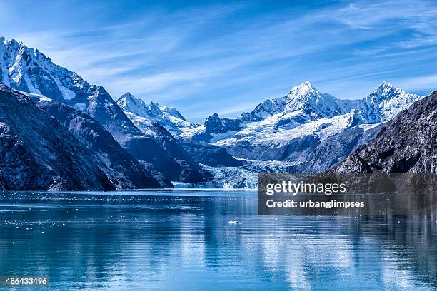 parque nacional de glacier bay y preservar, alaska - parque nacional fotografías e imágenes de stock