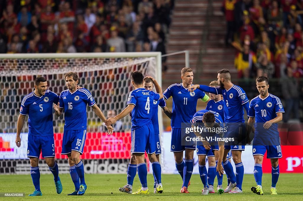 UEFA Euro 2016 qualifier - "Belgium v Bosnia and Herzegovina"