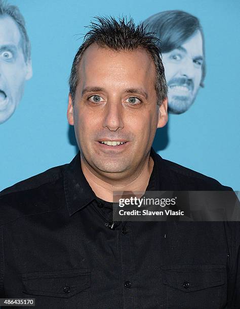 Joseph "Joe" Gatto attends the Impractical Jokers 100th Episode Live Punishment Special at the South Street Seaport on September 3, 2015 in New York...