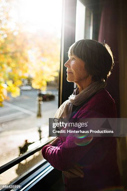 Senior Woman At Window