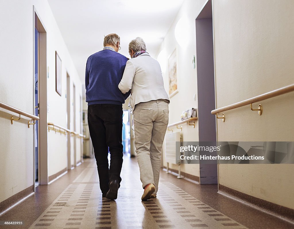 Senior Couple Senior Home