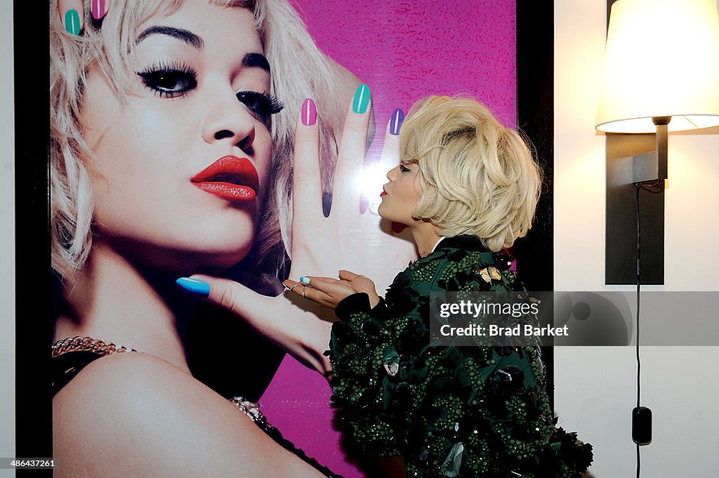 Rita Ora At Rimmel London Press Preview