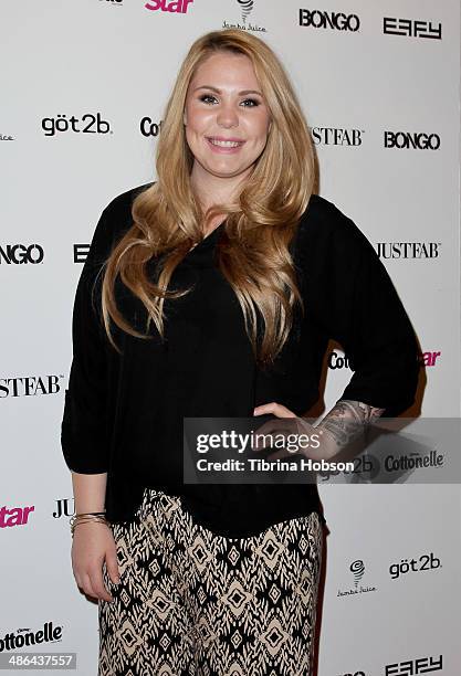 Kailyn Lowry attends Star Magazine's 'Hollywood Rocks' party 2014 at SupperClub Los Angeles on April 23, 2014 in Los Angeles, California.