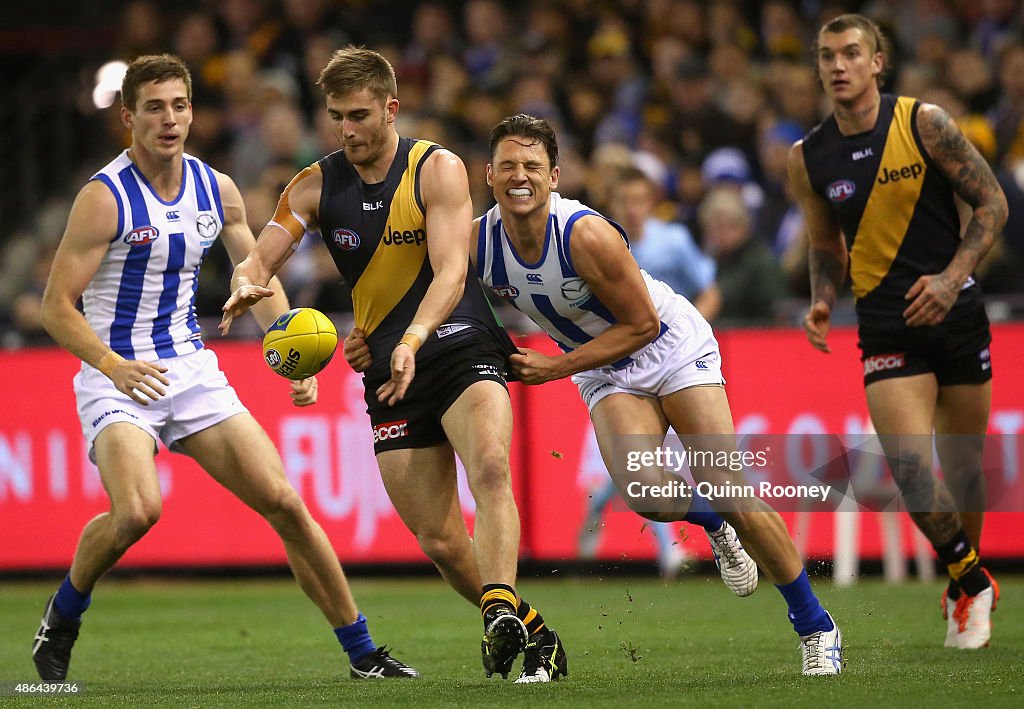 AFL Rd 23 - Richmond v North Melbourne