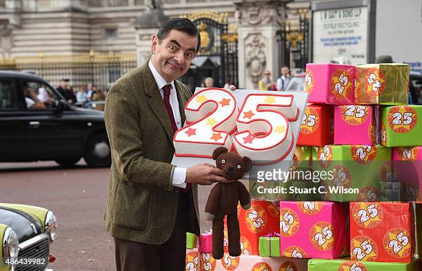 British comedy icon Mr. Bean heads to Buckingham Palace to celebrate 25 years, the release of Mr. Bean 25th Anniversary DVD Boxset, and new animated...
