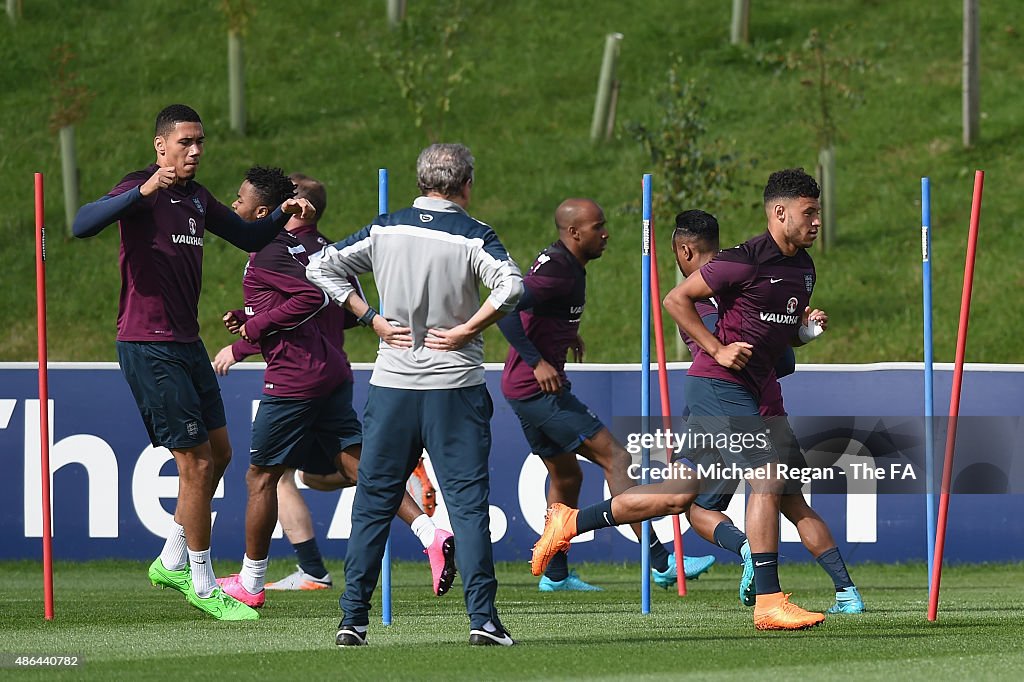 England Training Session