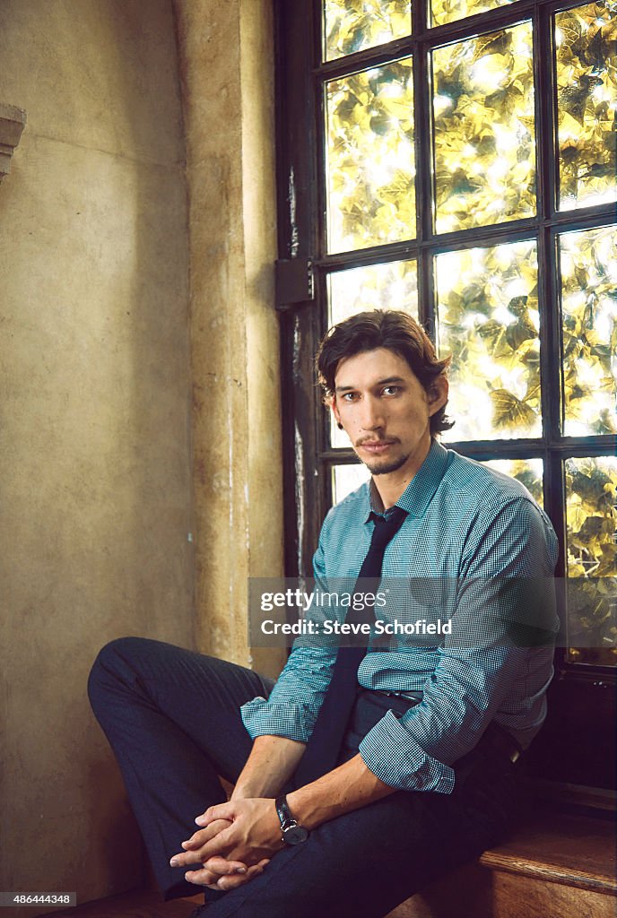Actor Adam Driver is photographed for Vogue Magazine on October 4