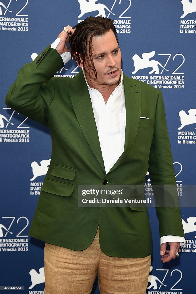 'Black Mass' Photocall - 72nd Venice Film Festival