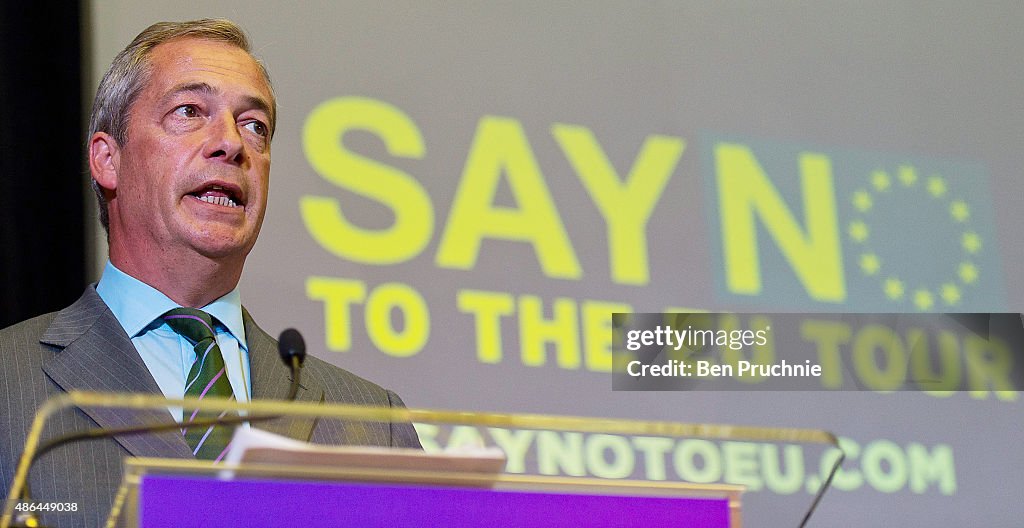 UKIP Launches EU Referendum Campaign