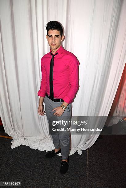 Yoel Marcelo attends Billboard Latin conference 2014 at JW Marriott Marquis on April 23, 2014 in Miami, Florida.