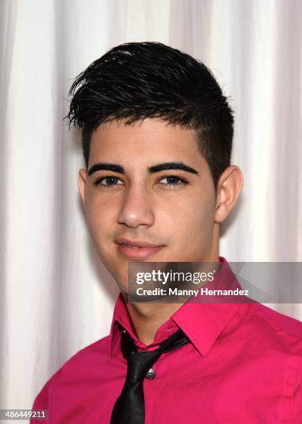 Yoel Marcelo attends Billboard Latin conference 2014 at JW Marriott Marquis on April 23, 2014 in Miami, Florida.