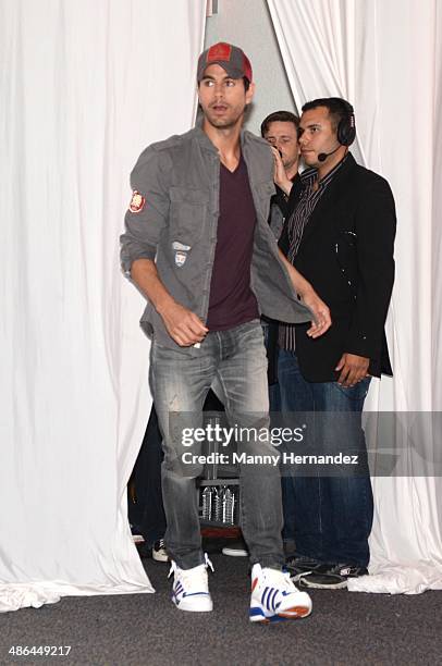 Enrique Iglesias attends Billboard Latin conference 2014 at JW Marriott Marquis on April 23, 2014 in Miami, Florida.