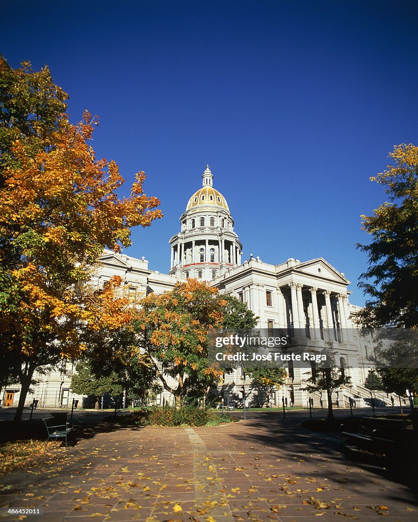 USA, Denver, government building