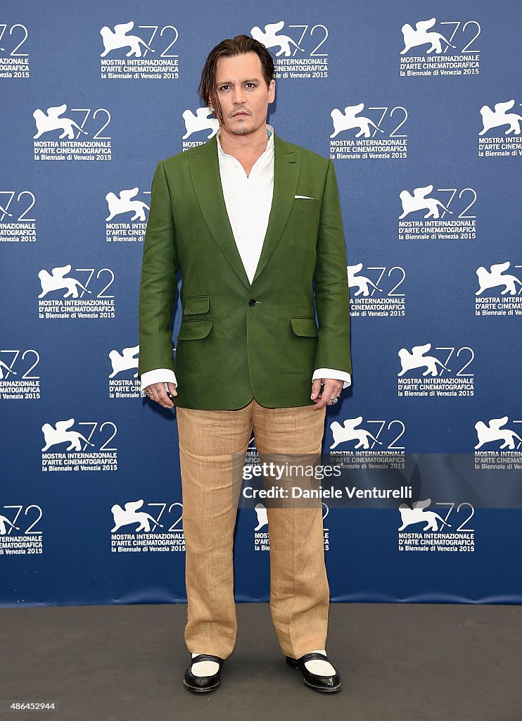 'Black Mass' Photocall - 72nd Venice Film Festival