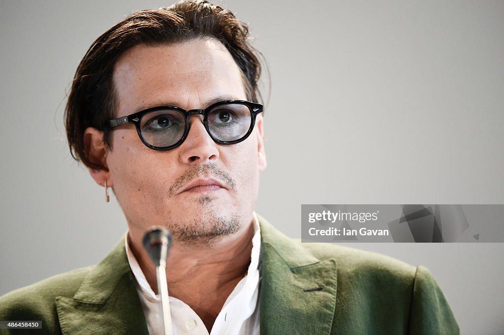 'Black Mass' Press Conference - 72nd Venice Film Festival