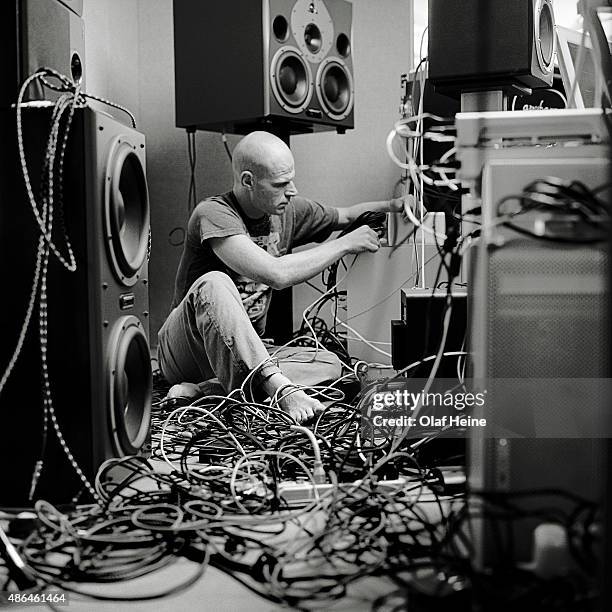 Musician Tom Holkenborg aka Junkie XL is photographed on June 16, 2002 in Los Angeles, California.