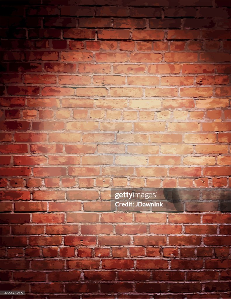 Rustikale old fashioned brick wall Hintergrund