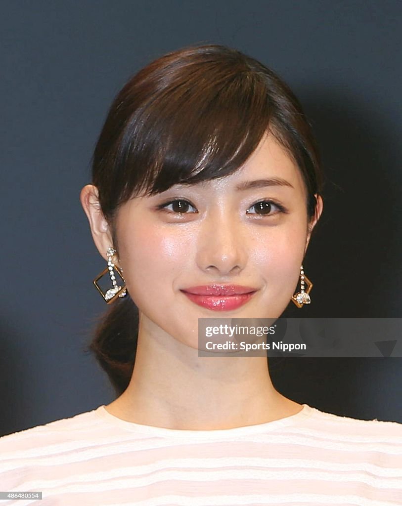 Satomi Ishihara attends Press Conference In Tokyo