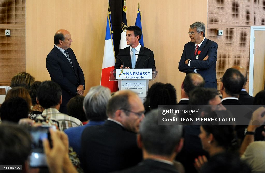 FRANCE-POLITICS-AWARD