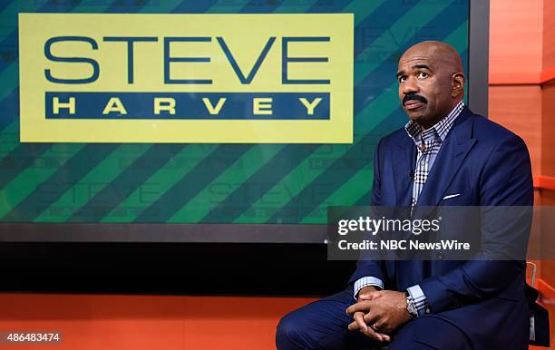 Steve Harvey appears on NBC News' "Today" show --