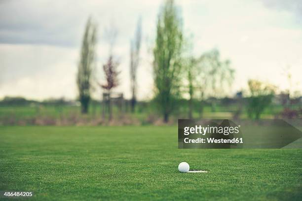 germany, duesseldorf, golf ball - putting green stock pictures, royalty-free photos & images