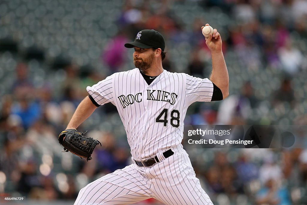 San Francisco Giants v Colorado Rockies