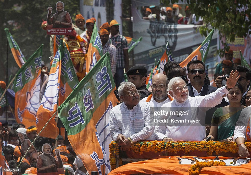BJP leader Narendra Modi Files His Nomination In Varanasi