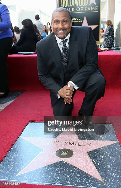 Host Tavis Smiley attends Tavis Smiley being honored with a Star on the Hollywood Walk of Fame on April 24, 2014 in Hollywood, California.