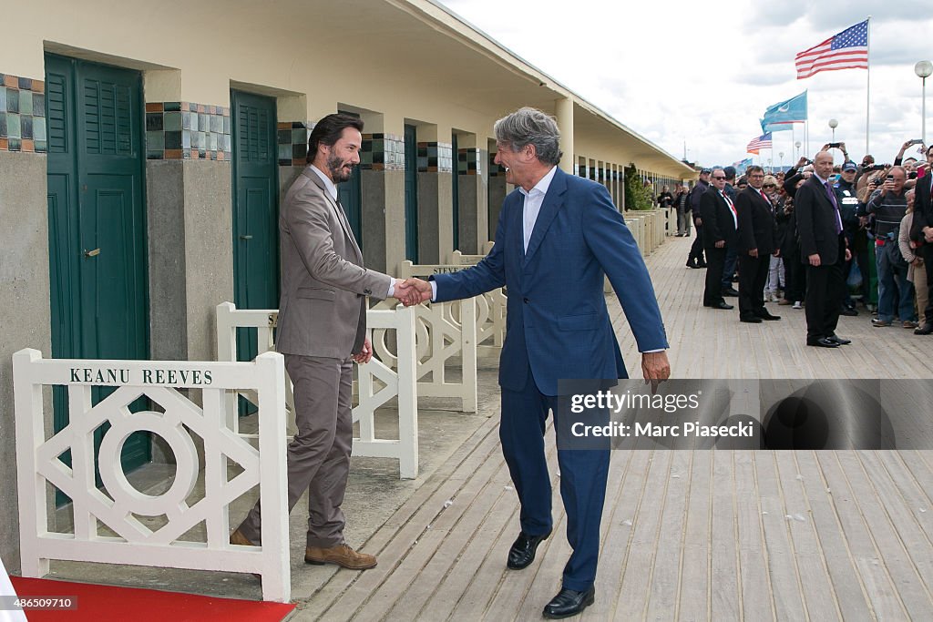 'Keanu Reeves' Photocall- 41st Deauville American Film Festival