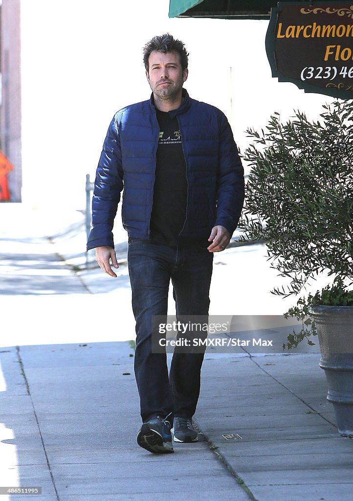 Celebrity Sightings In Los Angeles - April 24, 2014