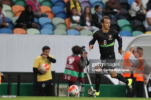 Portugal's defender Ricardo Carvalho during the Friendly match between Portugal and France on September 04, 2015 in Lisbon, Portugal.