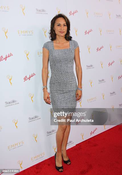 Actress Michelle Bonilla attends the Television Academy's cocktail reception to celebrate the 67th Emmy Awards at The Montage Beverly Hills on August...