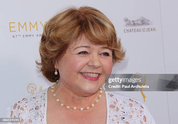 Actress Patrika Darbo attends the Television Academy's cocktail reception to celebrate the 67th Emmy Awards at The Montage Beverly Hills on August...