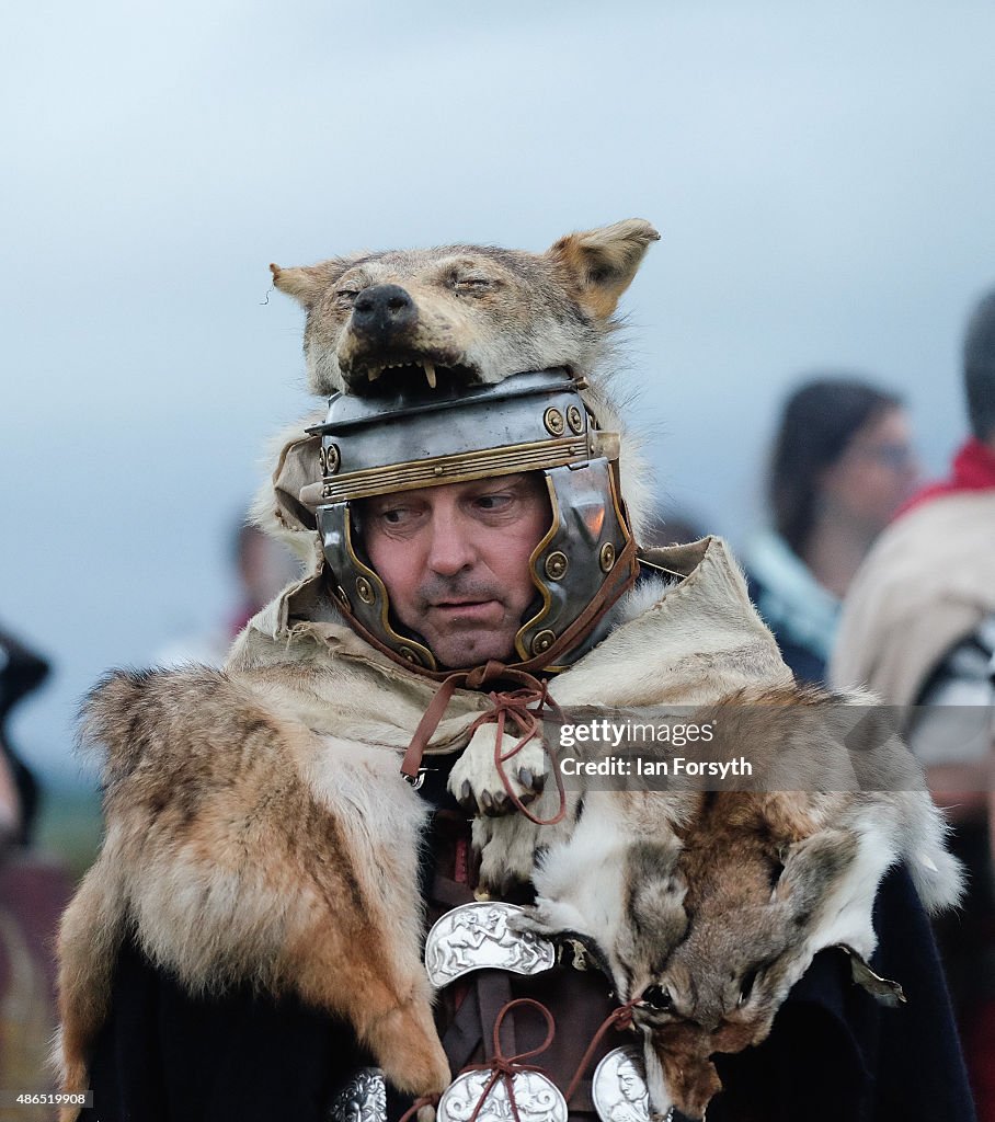 Italian Re-enactment Group Recreate Roman Camp Life