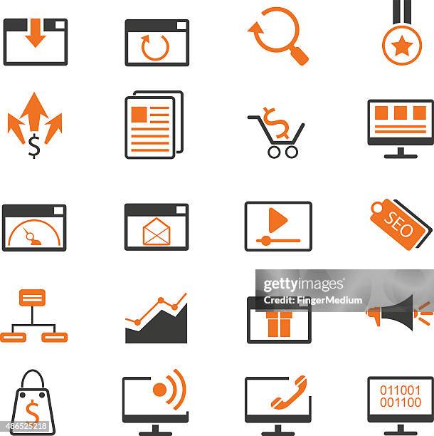 development icons - smart plug stock illustrations