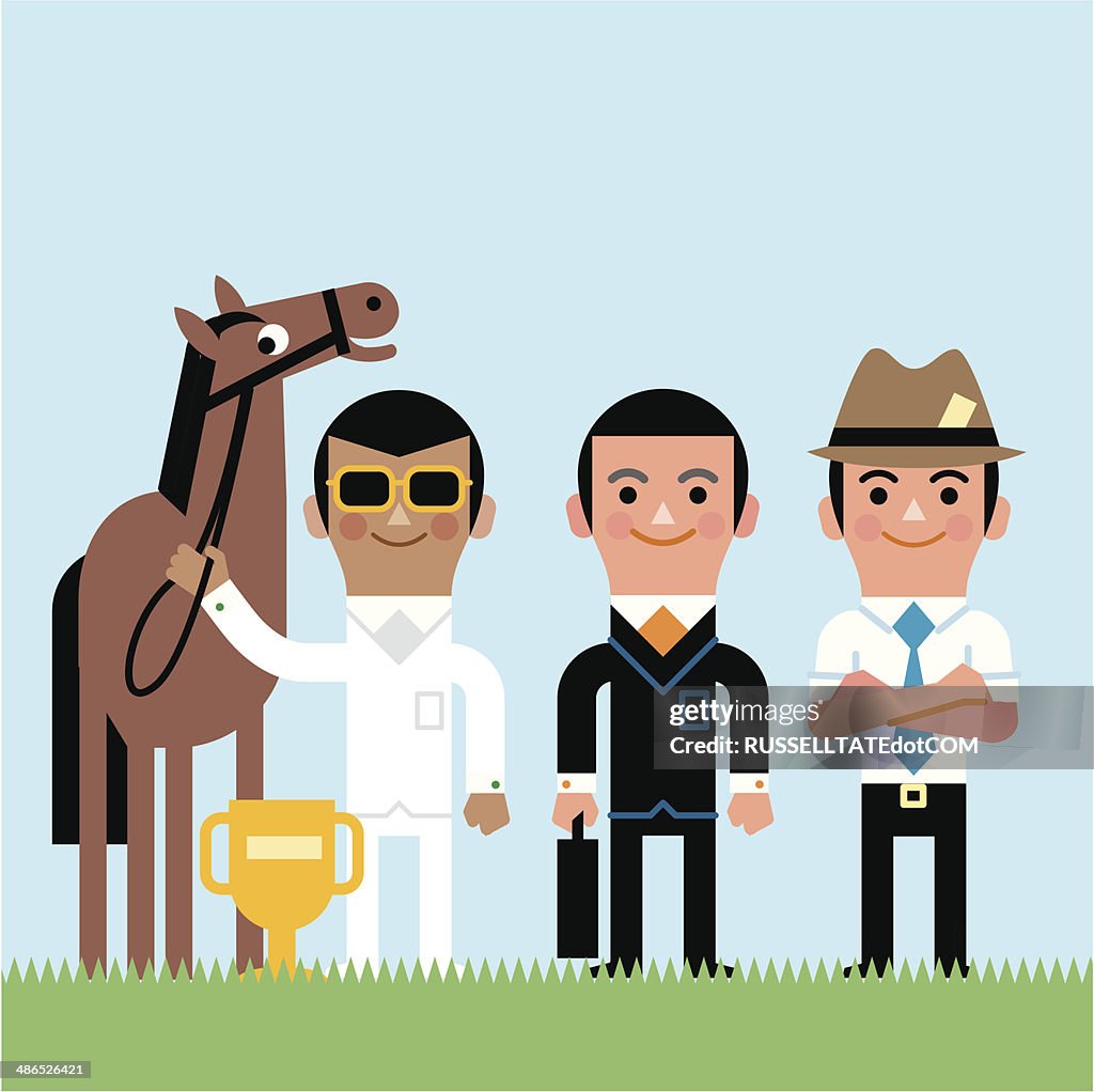 Cavalo, Dono, contabilistas, Trainer