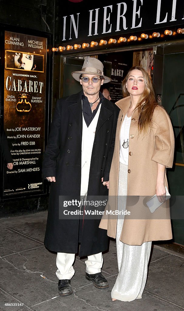 "Cabaret" Broadway Opening Night