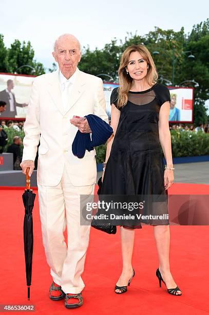 Lilio Sforza and Maria Pia Ruspoli attend a premiere for 'Black Mass' during the 72nd Venice Film Festival on September 4, 2015 in Venice, Italy.