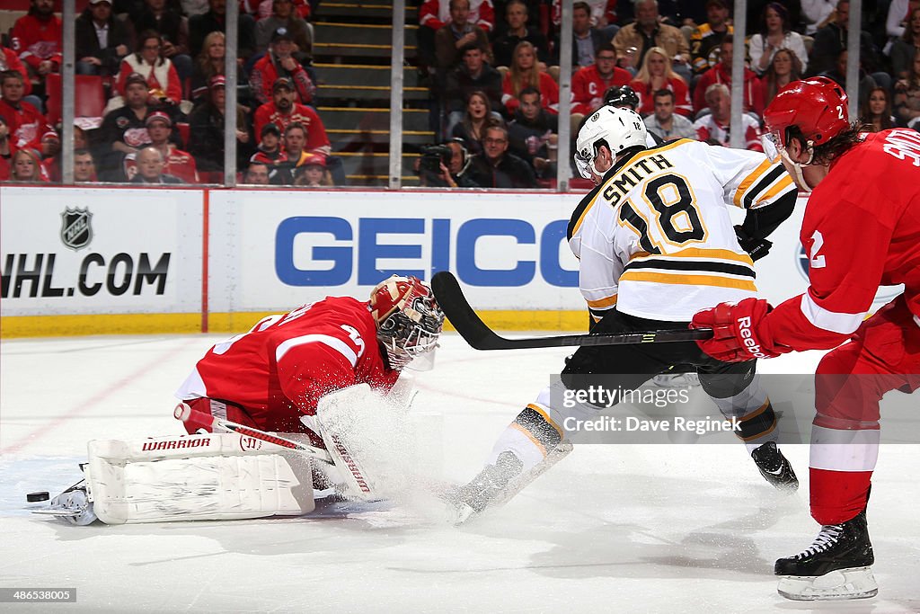 Boston Bruins v Detroit Red Wings - Game Four