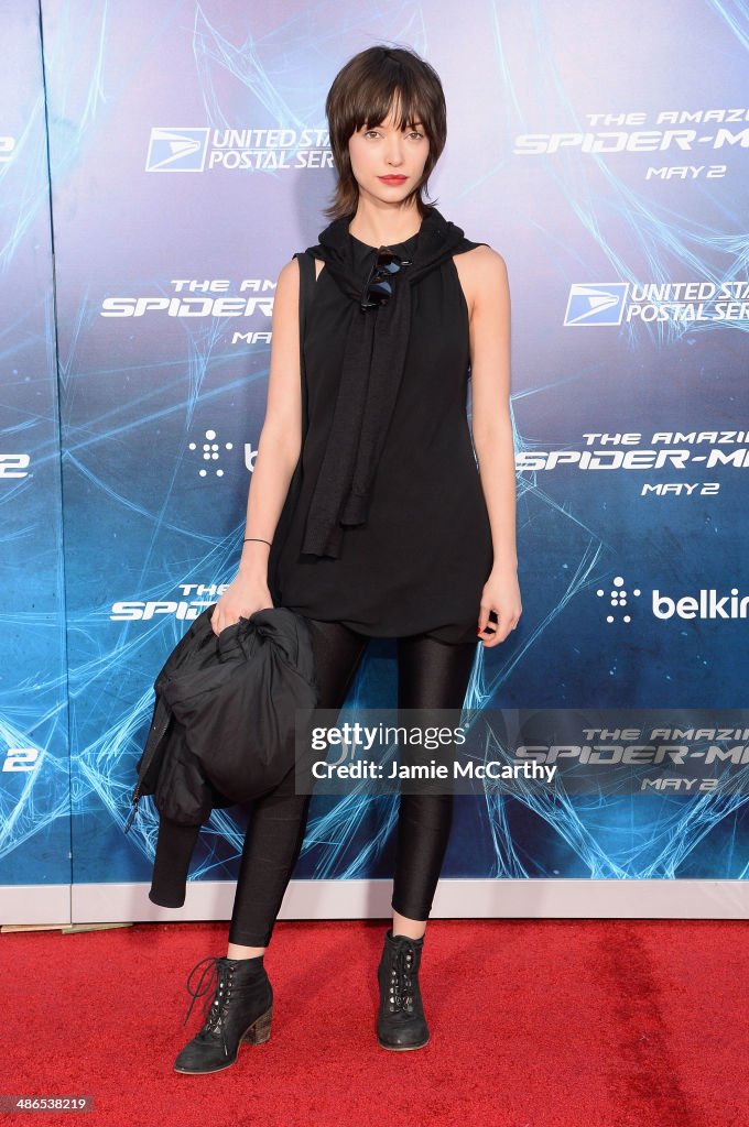 "The Amazing Spider-Man 2" New York Premiere - Inside Arrivals