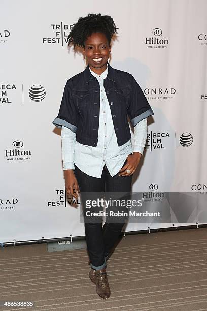 Adepero Oduye attends the TFF Awards Night during the 2014 Tribeca Film Festival at Conrad New York on April 24, 2014 in New York City.