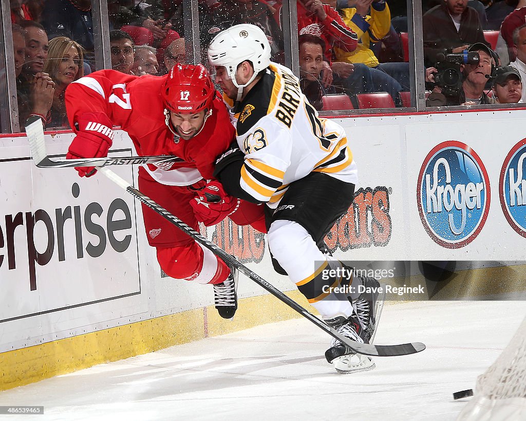 Boston Bruins v Detroit Red Wings - Game Four