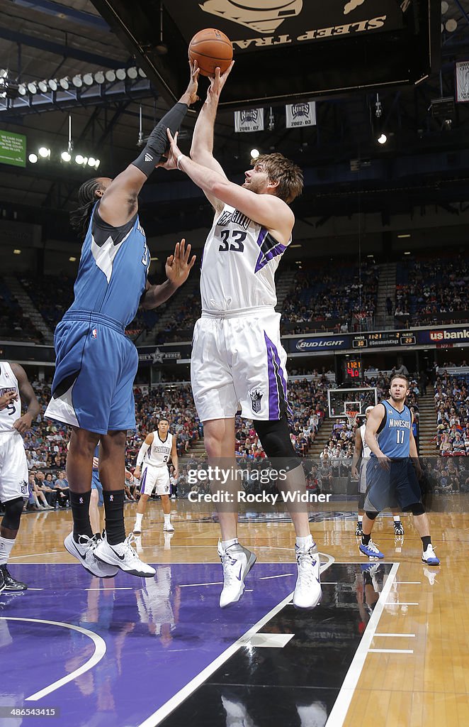 Minnesota Timberwolves v Sacramento Kings