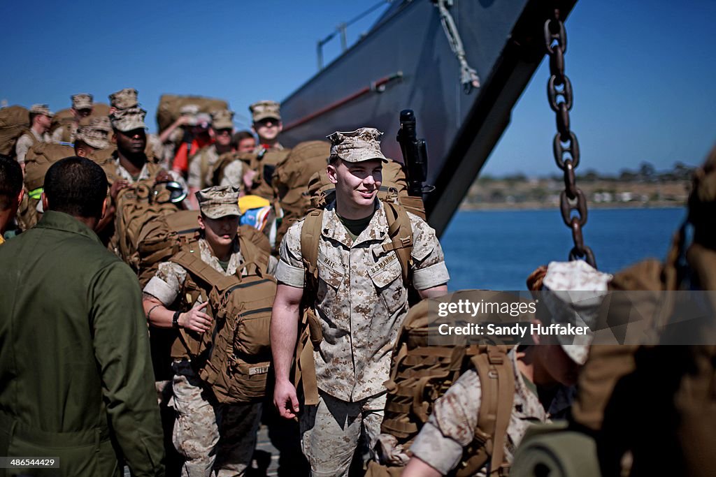 13th Marines Expeditionary Unit Returns Home from 8 Month Deployment