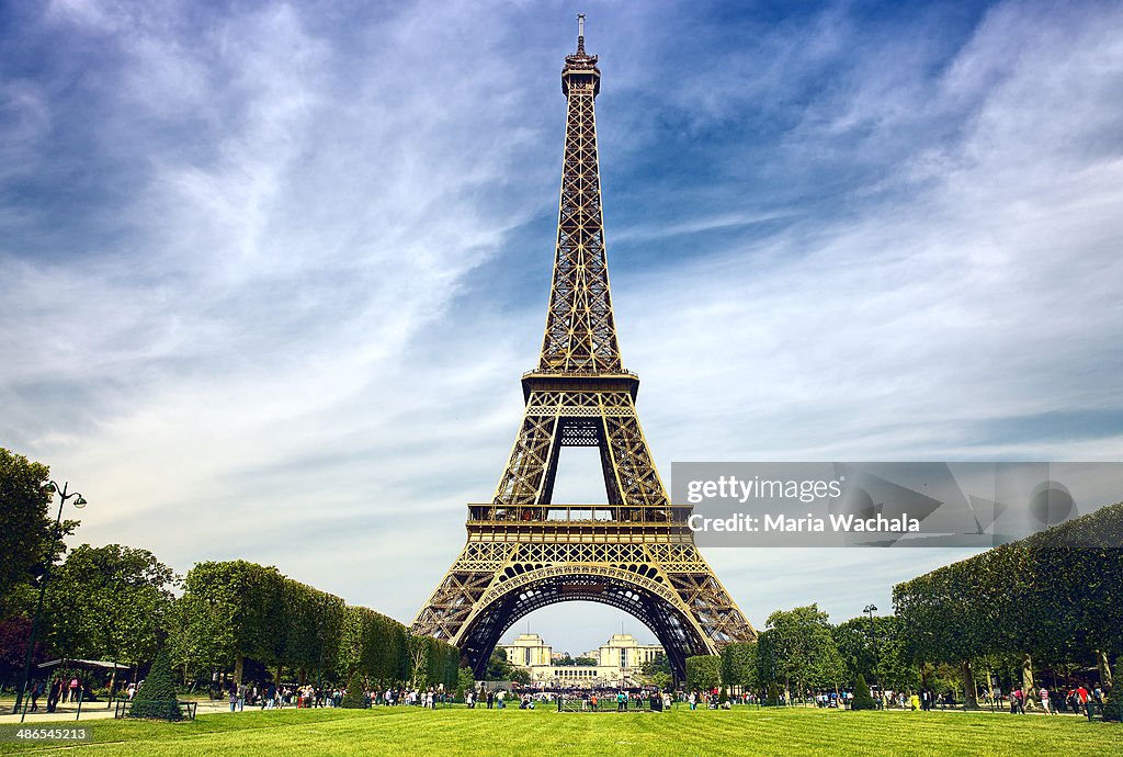 The Eiffel Tower in Paris