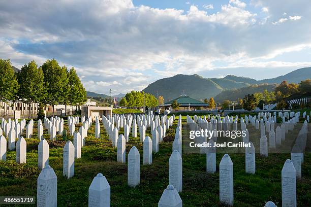 srebrenica massacre - srebrenica stock pictures, royalty-free photos & images